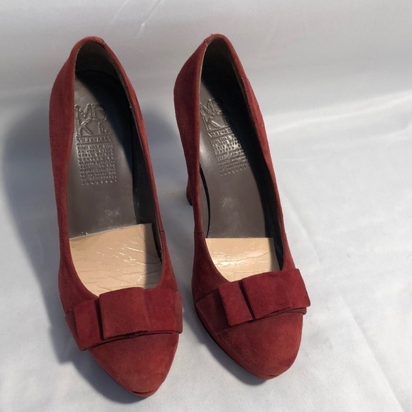 MRKT Suede Platform Heels - Picture 1 of 4